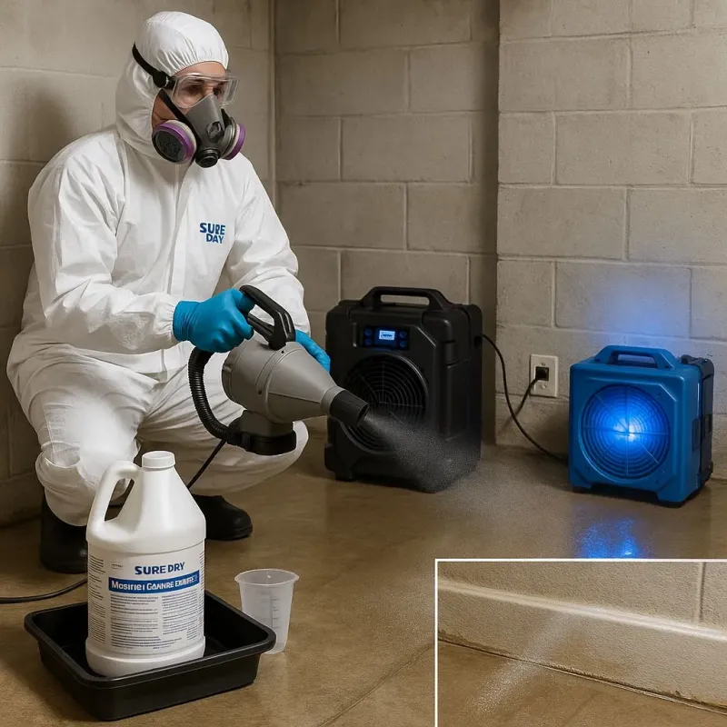 Sanitization and Odor Removal process in Grundy Center, IA