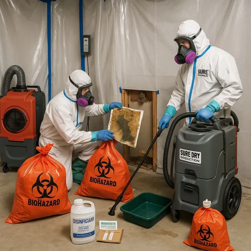 Contaminated Water Handling Protocols process in Grundy Center, IA