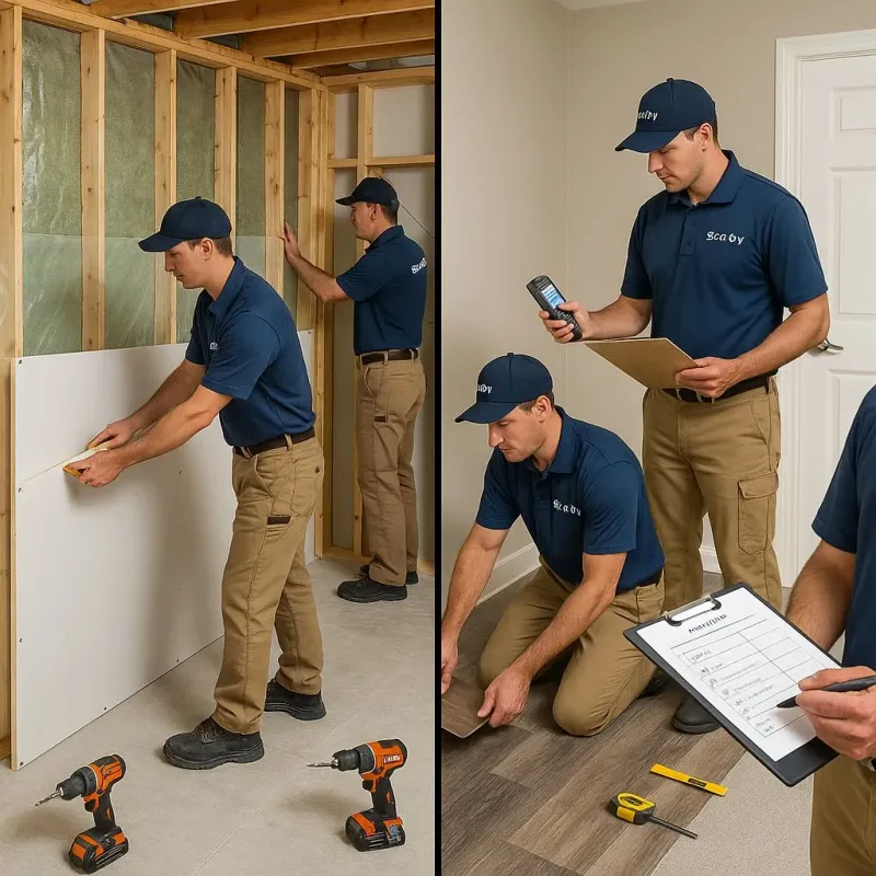 Repairs and Reconstruction process in Grundy Center, IA
